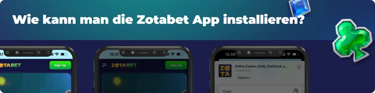 Mobile App zotabet casino